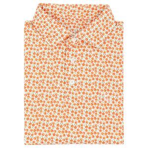 Rhoback Peach Golf Polo Shirt, XL
